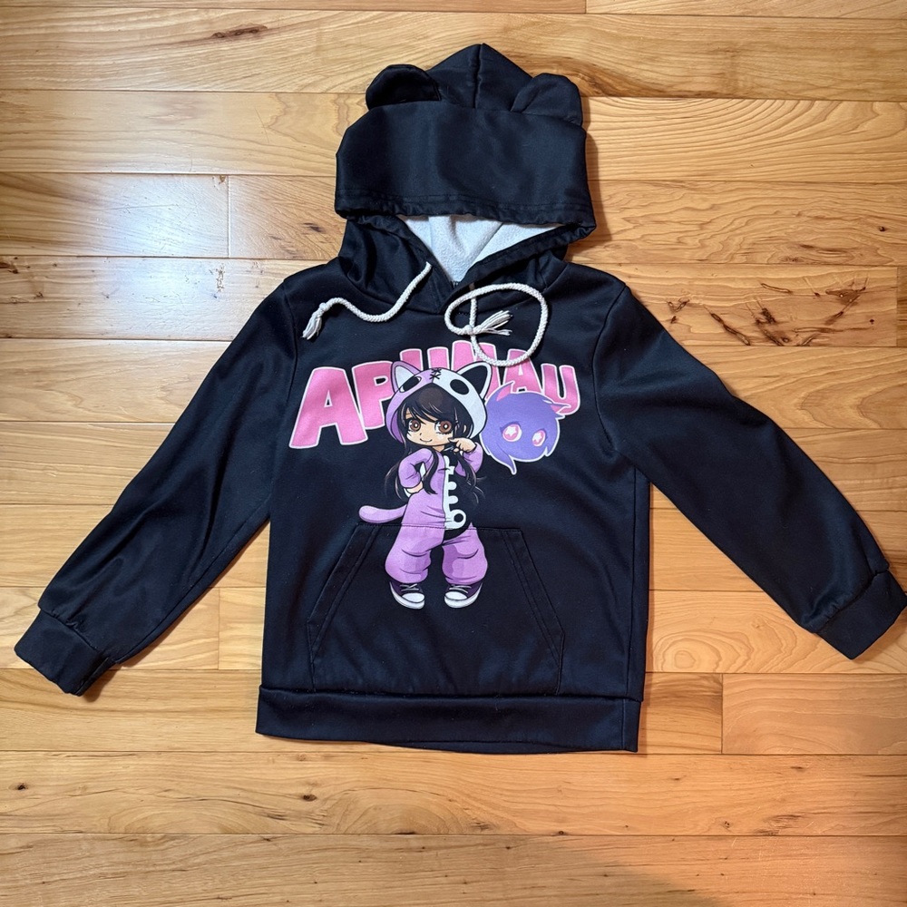 Aphmau Hooded Graphic Sweatshirt from Kawaii Store Anime